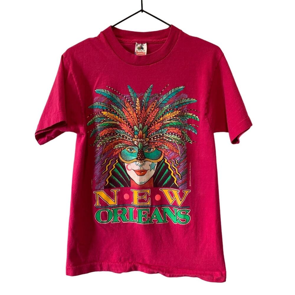 Vintage New Orleans Single Stitch TShirt 90's Size Small